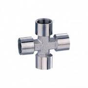 Переходник GAV 1254/4 250/4 крест FFFF 1/2