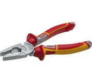 Пассатижи диэлектрические NWS CombiMax 1000В VDE 165 мм, покрытие Crom, рукоятки SoftGripp 3K 109-49-VDE-165 купить по цене 4 500 р
