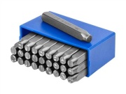 Клейма ЗУБР буквенные латинские 8 шрифт