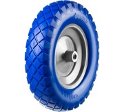 Колесо полиуретановое ЗУБР Профессионал (380 мм; 16 мм) для тачек ЗУБР 39912-2 купить по цене 2 180 р