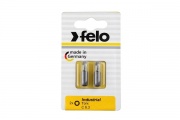 Бита FELO Industrial крестовая TORX 40х25 мм, 2шт в блистере 02640036 купить по цене 270 р