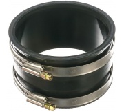 Резиновая муфта для установки задвижки 100 мм с хомутами