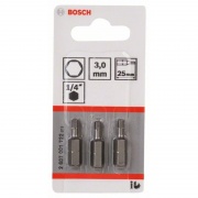 Бита BOSCH Extra Hard HEX3, 25мм, 3шт 2607001722 от 19.10.2020 10:22:18