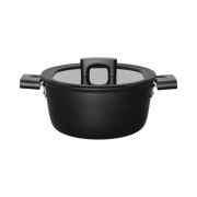 Кастрюля Fiskars Hard Face 3,5 л/22 см с крышкой 1052227 купить по цене 11 520 р