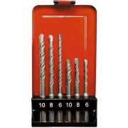 Набор буров MATRIX по бетону, 6-8-10х110, 6-8-10х160 мм, 6 шт, SDS PLUS 71096 от 07.05.2020 18:11:25