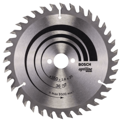 Диск пильный Bosch 160х36х20/16мм Optiline Wood 2608640597 купить по цене 2 365 р