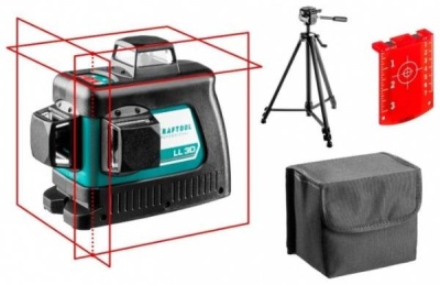 Лазерный нивелир KRAFTOOL LL-3D 34640 купить по цене 15 850 р