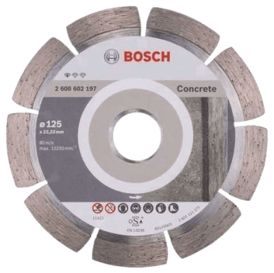 Диск алмазный Bosch 125x22,23мм Stf Concrete 2608602197 купить по цене 845 р
