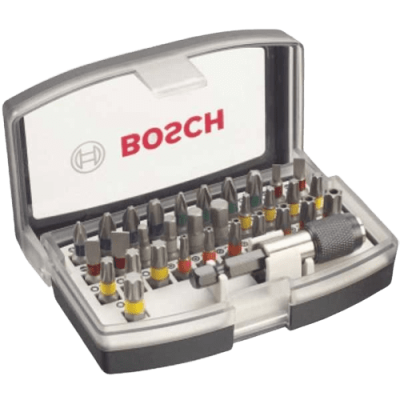 Набор бит Bosch + адаптер 32 предмета 2607017319 купить по цене 1 205 р