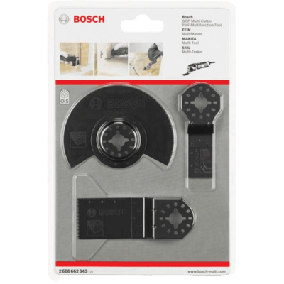 Набор насадок Bosch д/GOP для работ по древесине 2608662343 купить по цене 2 715 р